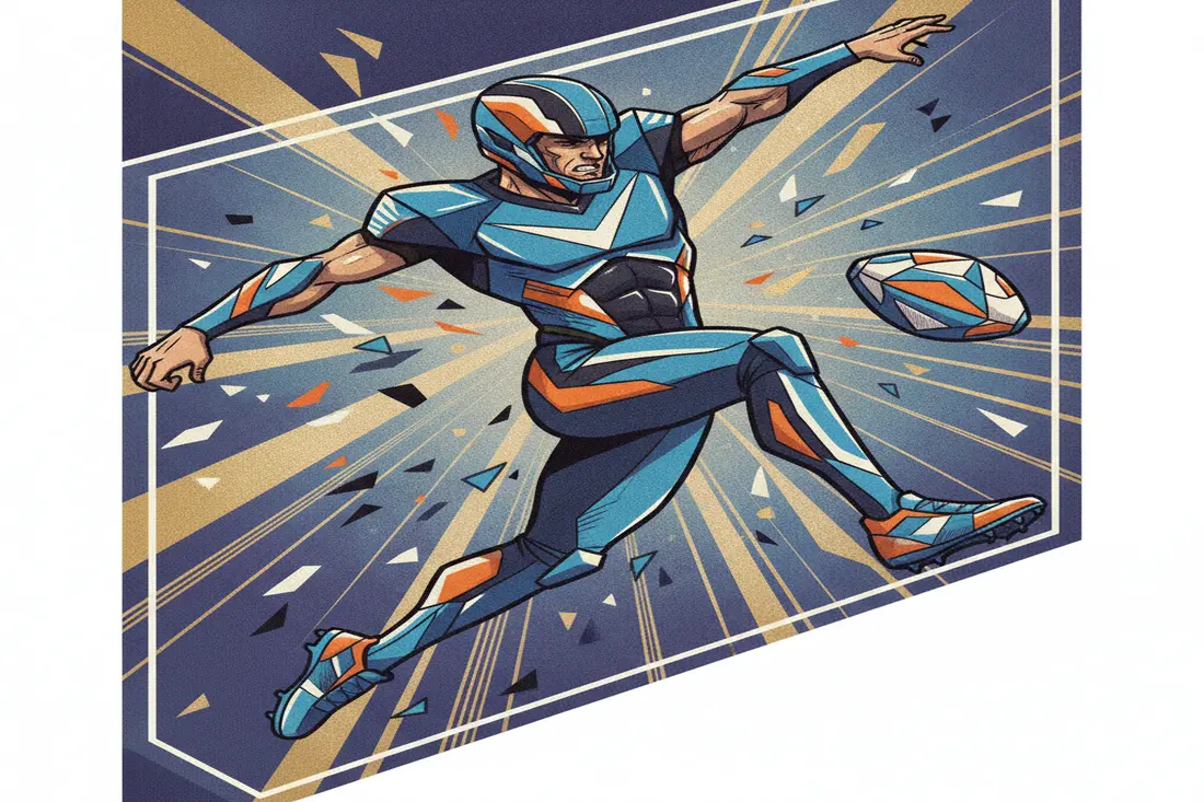 Tactical hands laying out printed athlete cards onto a team schematic